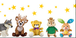 Jogar com sons dos animais da floresta