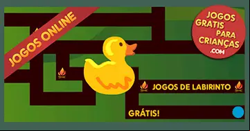 Jogo infantil de labirinto online e gr