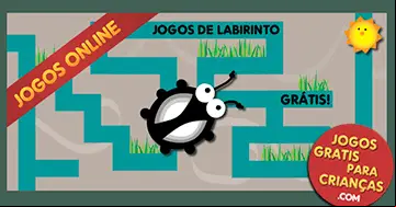 Jogos educativos de labirinto online para crian